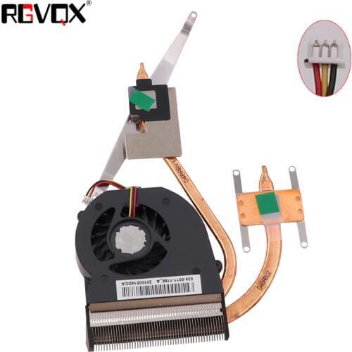 Brand Laptop Fan Heatsink for SONY For Vaio 13.3" VGN-SR VGN-SR490 PN:024-0011-1186_A UDQFRZH09CF0 CPU Cooler/Radiator