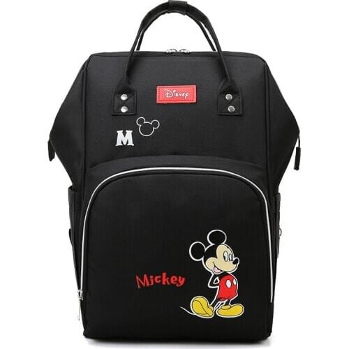 Disney Minnie Mickey Baby Bags for Mom Multifunctional Diaper Bag Backpack Maternity Baby In Diaper Bags Mummy Baby Stroller Bag