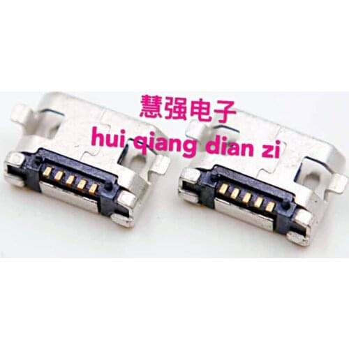Micro usb connectors 5 pins socket dip smt usb jack for mobile phone
