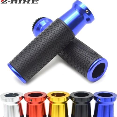 7/8" 22mm Motorcycle Handle Rubber Gel Hand Grips Universal For Honda CBR500R CB500F CB500X 2013 2014 CBR 500R CB500