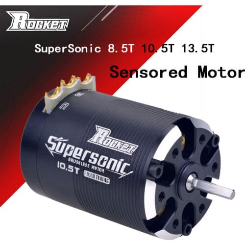 Rocket Supersonic 540 8.5T 10.5T 13.5T Sensored Brushless Motor for Modified Spec Stock 1/10 RC Car