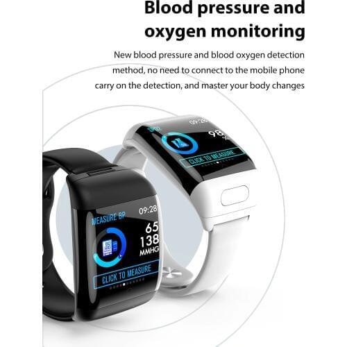 D8 Smart Watch Newest Heart Rate Monitor Women Men With Bluetooth Earphone Fitness Tracker Blood Pressure Smartwatch IOS