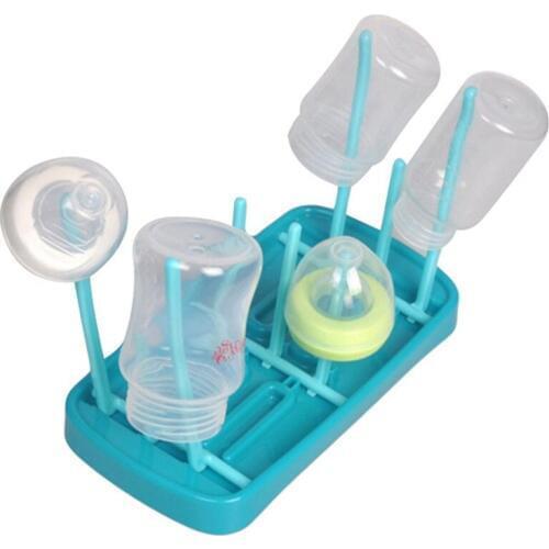 Baby Feeding Bottle Drying Rack Baby Bottle Cleaning Drying Rack Storage Nipple Shelf Feeding Cup Holder Rack