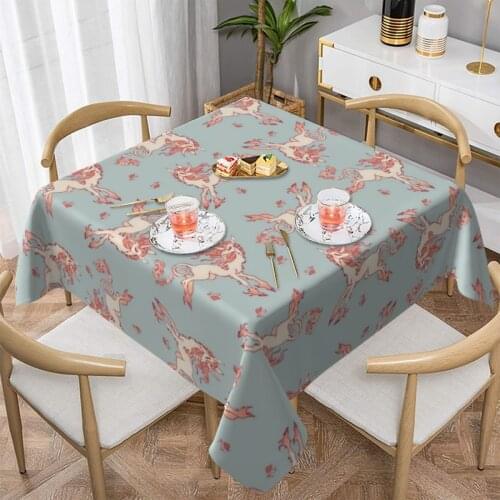 Magic Tablecloth Buffet Polyester Table Cover Beautiful Cheap Protection Printed Table Cloth