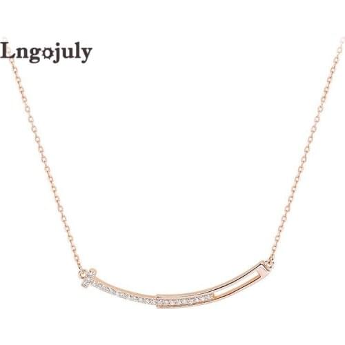 Pure 100% 925 Sterling Silver Fine Jewelry Pendant Necklace For Women Bride Romantic Wedding Party Solid Silver 925 Jewelry Gift