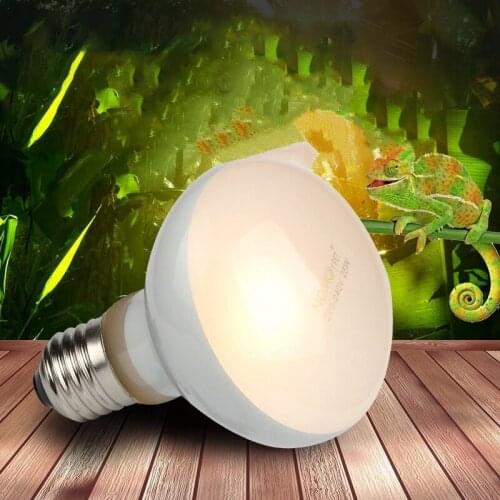 Practical 2 Pack Reptile Uvb Uva Heat Lamp Bulb For Reptiles Truly Sun-Like Bright Heat For Reptiles, Amphibian And Birds (100 W