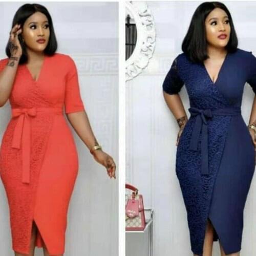 2020 new arrival elegent fashion style african women plus size dress