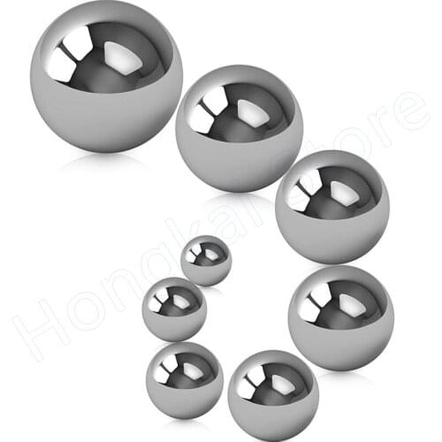 30PCS 304 Stainless Steel Ball Dia 1mm~10mm Solid Precision Small Steel Ball Round Ball G200 For Auto Parts, Bearings, Chemicals