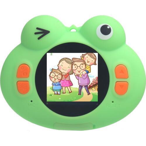1.54" HD LCD Screen Childrens Kids' Digital Camera Multi-language 120° Angle Video Camera Toys Game Player Children Gifts