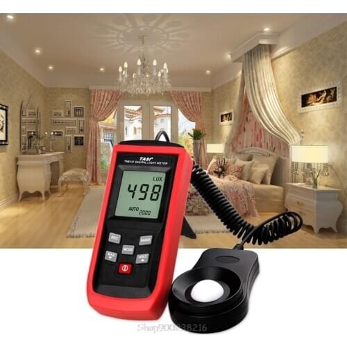 TA8131 Digital Light Meter 100000Lux Lux/FC LCD Luxmeter Luminometer Photometer Au24 20 Dropship