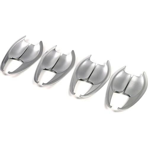 Chromium Styling For Nissan Altima 2013 2014 2015 2016 2017 Chrome Exterior Door Handle Bowl Cup Cavity Cover Moulding Trim