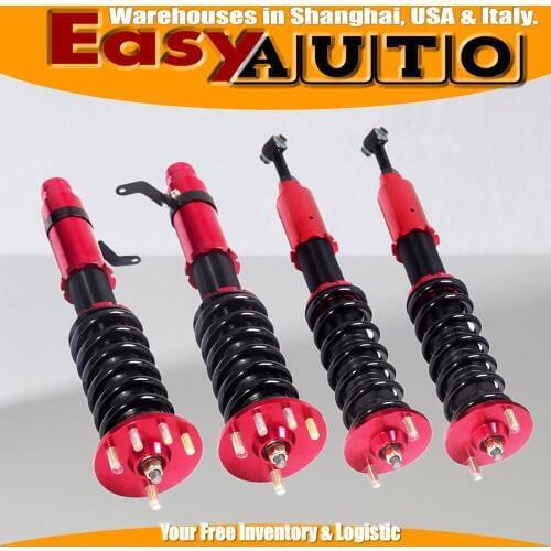 Shock Absorber non-adjustable Suspension Coilover FOR 03-07 Ho*da Acc*rd 04-08 Ac*ra TS*X