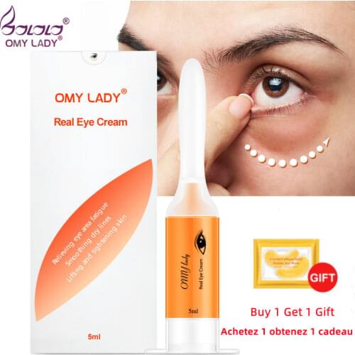 OMY LADY Eye Cream Instant Remove Eyebags Firming Eye Anti Puffiness Dark Circles Under Eye Anti Wrinkle Anti Age Eye Care