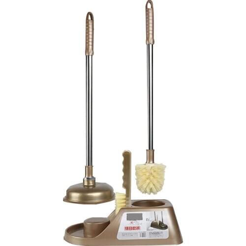 Toilet Cleaning Brush Set Toliet Bowl Brush Toilet Plunger Crevice Cleaning Brush Kit Toilet Cleaning Brush Set-30