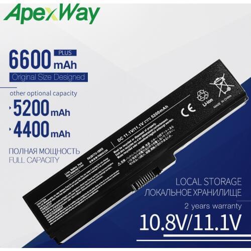 Laptop Battery PA3817U-1BRS PA3817U-1BAS For TOSHIBA Satellite L755 L755D L750 L745 L745D L740 L735 L730 L700 L700D L770 L775