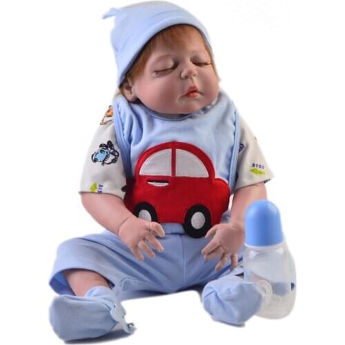 Prettyia Newborn Car Jumpsuit Pants for 22-23inch Reborn Doll Clothes Accs