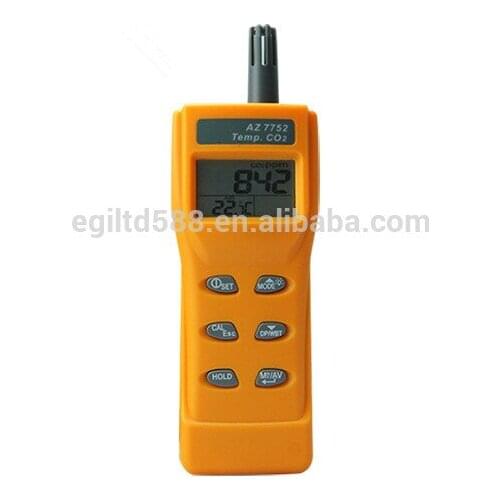 AZ-7752 Handheld CO2 Tester Meter Indoor Air Quality Meter Gas Analyzer