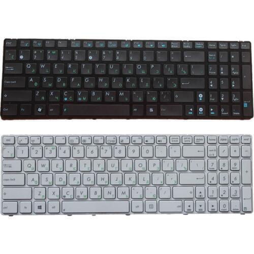 Russian keyboard for Asus G73Sw G73Jw K52D K52DR K52DY K52JK K52JR K52JT K52JU K52JV K53SV K53SC 04GN0K1KRU00-3 RU