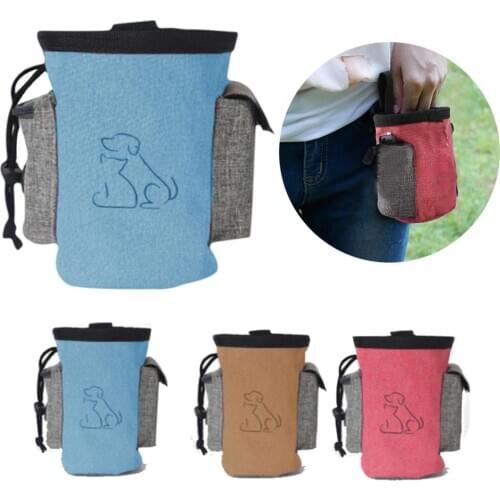 Dog Treat Bag Multi-function Portable Training Pet Bag Pet Puppies Bag Agile Bait Training Bag Waist Storage Food Reward bags