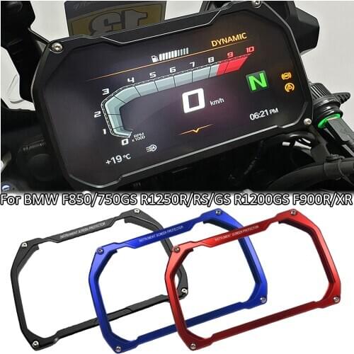 For BMW R1200GS R1250GS R1250RS F850GS F750GS F900XR F900R S1000RR S1000XR Meter Motorcycle Frame screen protector cover