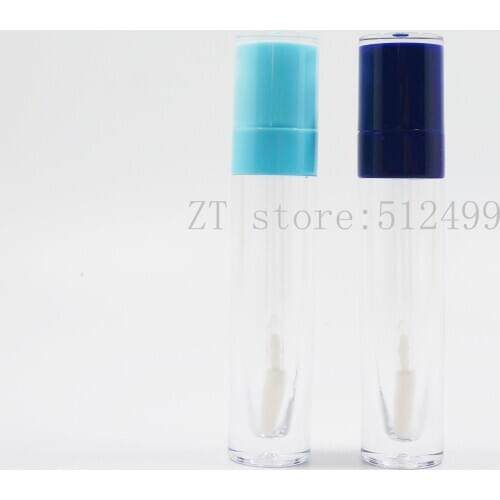 10-100Pcs 8ml Empty Lip Gloss Tube Plastic Lipgloss Bottle Cylinder Small Lipgloss Wholesale Lip Gloss Containers Lipgloss Tube