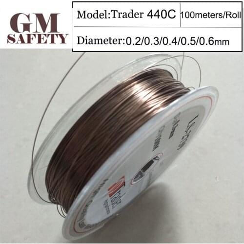100meters/Roll Reel Laser Welding Wire Trader 440C Filler metal for soldering Welding electrode (0.2/0.3/0.4/0.5/0.6 mm) K004