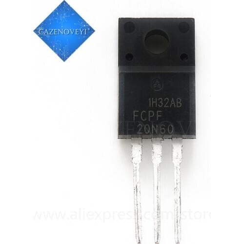 5pcs/lot FCPF20N60 FCPF20N60C 20N60C3 P20NM60FP 20N60 TO-220F In Stock