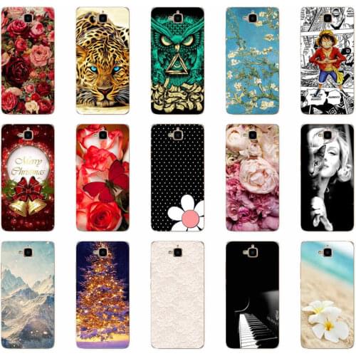 Case for Huawei Honor 4C Pro Case Cover Soft Silicone Case for Huawei Y6 Pro 2015 Case TIT-L01 TIT-TL00 Phone case