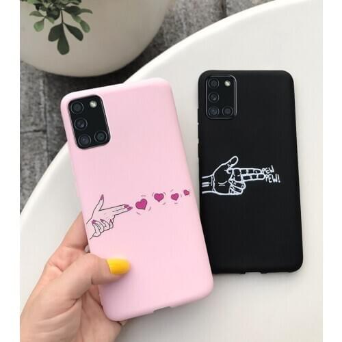 For Samsung Galaxy A31 Case Cute Silicone Soft TPU Back Cover For Samsung A31 A 31 Phone Cases SM-A315F A315F Coque Fundas 6.4