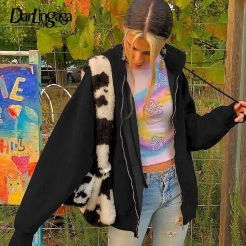 Женские куртки оверсайз Darlingaga China At AliExpress