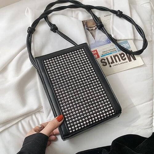 Designer Zippered Imitation Diamond Tote Bag Womens High Quality Solid PU Crossbody Bags Women Fashion Square Shoulder Bag 2021