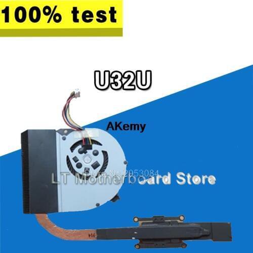 For Asus U32U X32U U82U Laptop CPU Cooling Fan Radiator Heat Sink Heat sink Cooler Tested