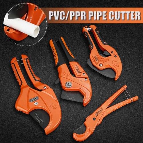 High Hardness Multi-Type Pipe Cutter Ratchet Scissors Cutting PVC/ PPR Pipe Portable Household Manual Maintenance Pipeline Tools