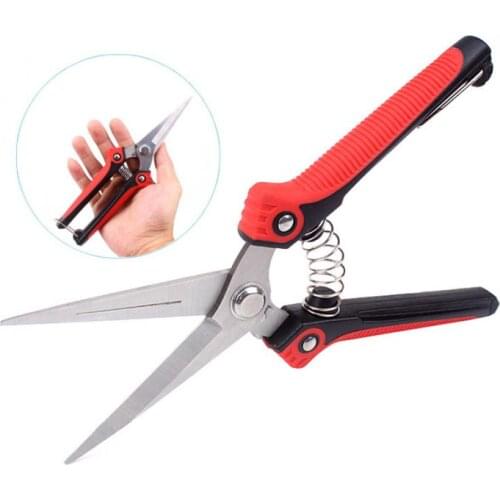 Scissors Gardening Stainless Steel Branch Pruner Cutter Sharp Bypass Pruning Shears