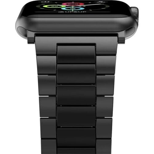 Correas for apple watch bands Stainless Steel Strap 44mm 40mm Series 5 4 bracelet for iwatch band 3 2 42mm 38mm correa pulseira