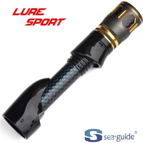 SEAGUIDE 2pcs PBXMS Spinning Reel Seat SL Nut Rod Building Component Reel Seat Repair DIY Accessory