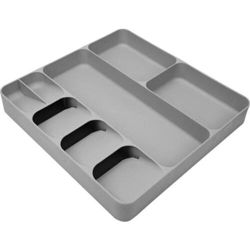 Cutlery Spoon Separation Finishing Storage Box Kitchen Drawer Tray Tableware Tool