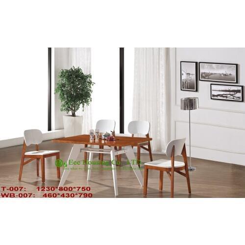 T-007,WB-007 Luxurious Solid Dining Chair,Solid Wood Dinning Table Furniture With Chairs/Home furniture