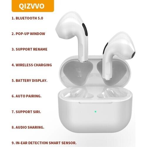 TWS Bluetooth Earphone Wireless Headphones Air Earbuds Sport Handsfree Headset With Charging Box For Apple iPhone Android Xiaomi