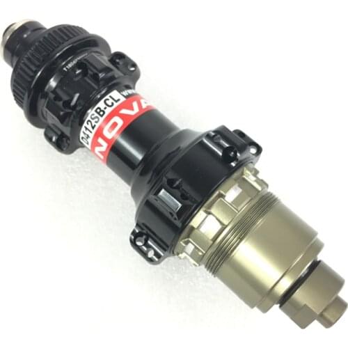 Ultralight 234g Novatec D412SB-CL straight pull disc brake rear hub QR 135mm 142mm M12 10s 11s XD XX1 12s 24 holes 28H road disc
