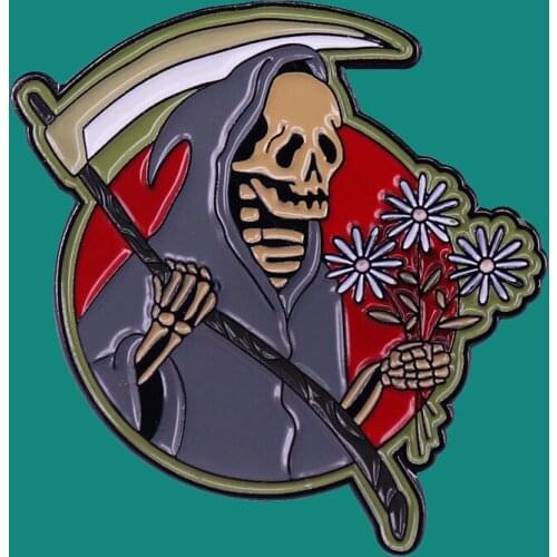 Gothic Punk Arts Enamel Pins Brooch Collecting Halloween Lapel Badges Men Women Fashion Jewelry Gifts Adorn Backpack Collar Hat