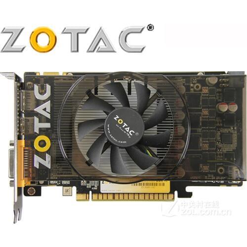 ZOTAC Video Card GeForce GTX 550 Ti 1GD5 GDDR5 192Bit Graphics Cards for nVIDIA GTX 500 series Map GTX550Ti 1GD5 Dvi VGA Used