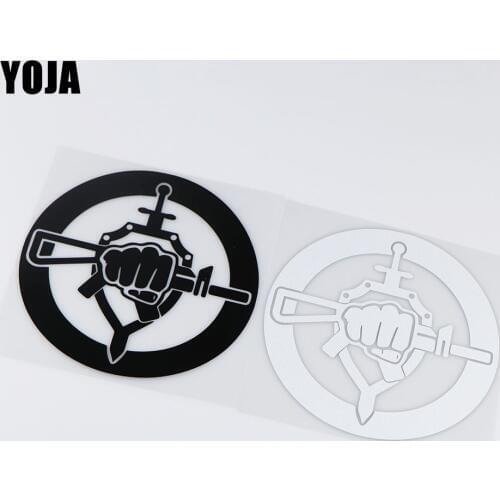YOJA 15.4X15.5CM Special Forces Personality Window Decoraiton Car Sticker Vinyl Decals ZT4-0145
