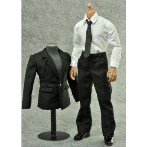 1/6 Scale Male Man Boy Clothing Clothes Set Suit Set With Pants Ties Model Fit For 12"Collectible Doll Toys Accessories