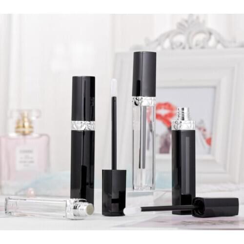 10/30/50 pcs Cosmetic Lip Gloss Wand Tube Empty Clear Makeup Lipgloss Lipstick Brush Bottle DIY Beauty Eyelash Bottle