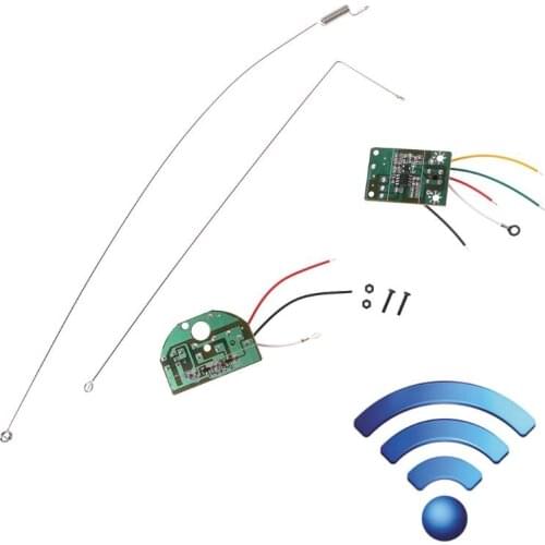 2CH Remote Control 27MHZ Channel Radio Module Transmitter Receiver Board Antenna E56B