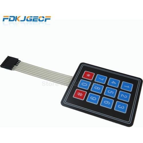 4x3 New 3*4 Matrix Array/Matrix Keyboard 12 Key Membrane Switch Keypad for arduino
