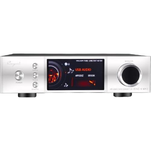 Cayin IDAC-6MK2 Digital to Analogue Converter with Dual Timbre Vaccuum Tube and Solid State