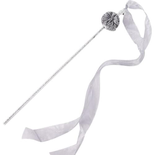 Ribbon Teaser Cat Toy Funny Interactive Cat Toy Pet Kitten Cat Teasing Wand Kitten Play Wand Toys for Cats Pet Supplies