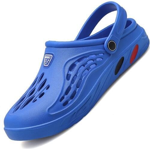 2021 Men Sandals Summer Casual Shoes Soft Mesh Couple Beach Slippers Men Swimming Sandal Comfort Flip-flops Slipper Women Black